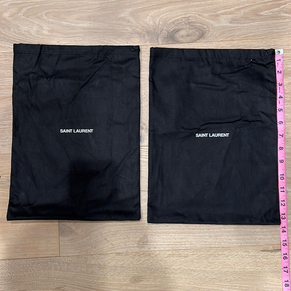 Saint Laurent garment/dust bag.